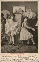 The Chorus Girls Boudoir Postcard