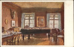 Sittings-Room of Brahms Pianos Postcard Postcard