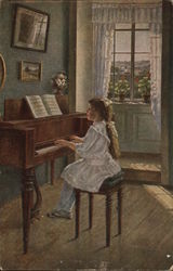 Kubicek Pianos Postcard Postcard