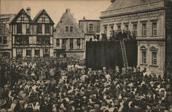 Scene from Les Trois Mousquetaires (The Three Musketeers) 1921 Actors Postcard Postcard