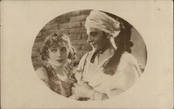 Rudolph Valentino Actors Postcard Postcard