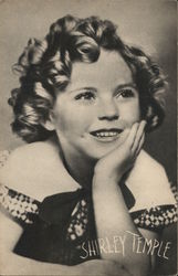 Shirley Temple Actresses Postcard Postcard