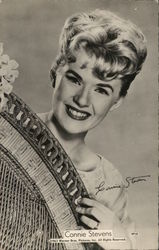 Connie Stevens Actresses Postcard Postcard