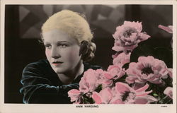 Ann Harding Actresses Postcard Postcard