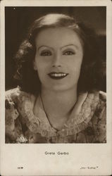 Greta Garbo Postcard