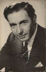 Leo Genn Actors Postcard Postcard