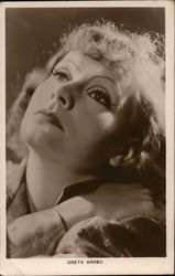 Greta Garbo Actresses Postcard Postcard