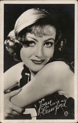 Joan Crawford Actresses Postcard Postcard