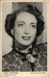 Joan Crawford Actresses Postcard Postcard