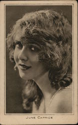 June Caprice Photo Actresses Postcard Postcard