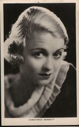 Constance Bennett Actresses Postcard Postcard