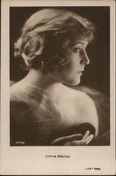 Vilma Banky Actresses Postcard Postcard