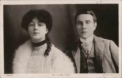 Mr & Mrs Thaw (Evelyn Nesbit) Actresses Postcard Postcard