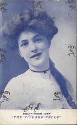 Evelyn Nesbit Thaw "The Village Belle" Actresses Postcard Postcard