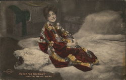 Ready For Mischief Evelyn Nesbit Actresses Postcard Postcard