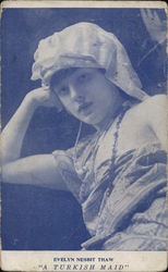 Evelyn Nesbit Thaw "A Turkish Maid" Actresses Postcard Postcard