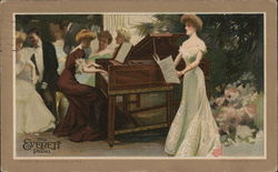 The Everett Piano Postcard