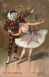 At the Carnival Postcard