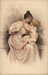 Mother and Child Postcard