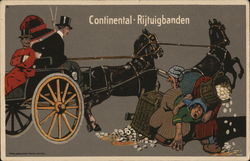 Rare Continental-Rijtuigbanden (Continental Tires) Advertising Postcard Postcard