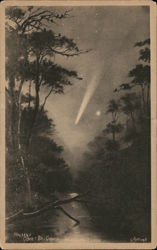 Haley's Comet Postcard