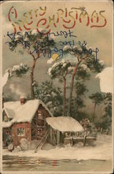 Merry Christmas Postcard Postcard