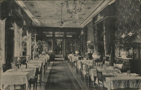 Comedor de Familias, Royal Hotel de L. Schafer Buenos Aires, Argentina