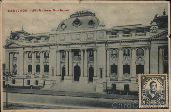 Biblioteca Nacional Santiago Chile 8108