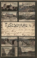 Netzschkau i/v Germany Postcard Postcard