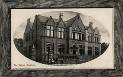 View of the School Dreghorn, Scotland Postcard Postcard