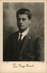 Pier Giorgio Frassati - Born: April 6, 1901 Died: July 4, 1925 Italy Men Postcard Postcard