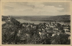 View from Viktoriaberg Remagen, Germany Postcard Postcard