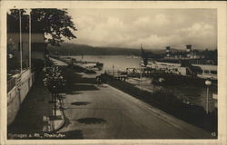 Remagen a Rhein, Rheinufer Germany Postcard Postcard