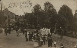 Brollopsdag October 25, 1907 Postcard