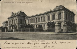 Recuerdo de la Plata - Escuelas Graduadas Buenos Aires, Argentina Postcard Postcard