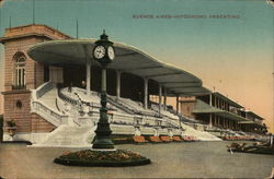 Hipodromo Argentino Buenos Aires, Argentina Postcard Postcard