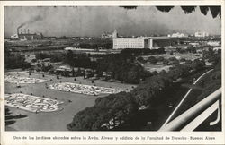 Uno de los Jardins Ubicados Sobre Avda Buenos Aires, Argentina Postcard Postcard