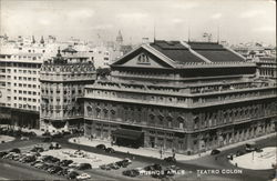 Buenos aires Teatro Colon Argentina Postcard Postcard