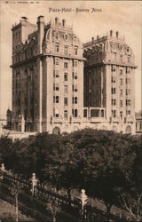 Plaza Hotel Postcard