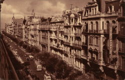 Avenida de Mayo Buenos Aires, Argentina Postcard Postcard