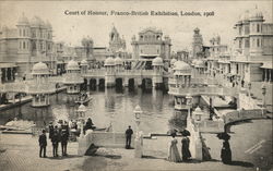 Court of Honour - Franco-British Exhibition, 1908 London, Great Britain Postcard Postcard