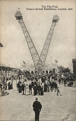 The Flip Flap, Franco-British Exhibition, 1908 London, Great Britain Postcard Postcard