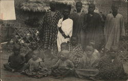 Children, Senegalais Africa Postcard Postcard