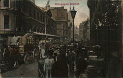 Market Billingsgate, Great Britain Postcard Postcard