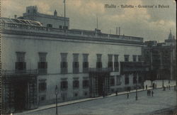 Governor's Palace Valletta, Malta Postcard Postcard