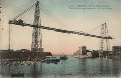 Marseille - Pont a Transbordeur France Postcard Postcard