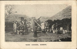 Water Carriers Postcard