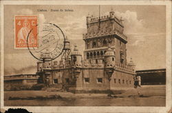 Torre de Belem Lisbon, Portugal Postcard Postcard Postcard