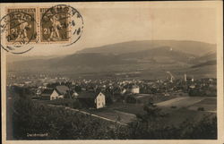 Delémont Switzerland Postcard Postcard