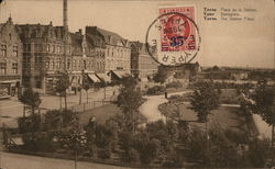 Place de la Station Postcard